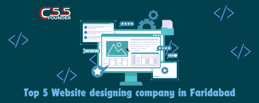 Top 5 Website designing company in Faridabad